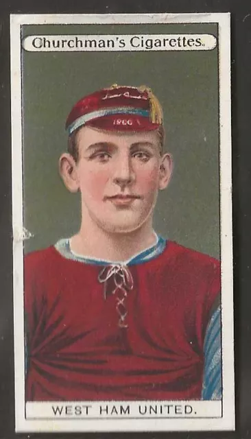 Churchman-Football Club Colours 1909-#47- West Ham