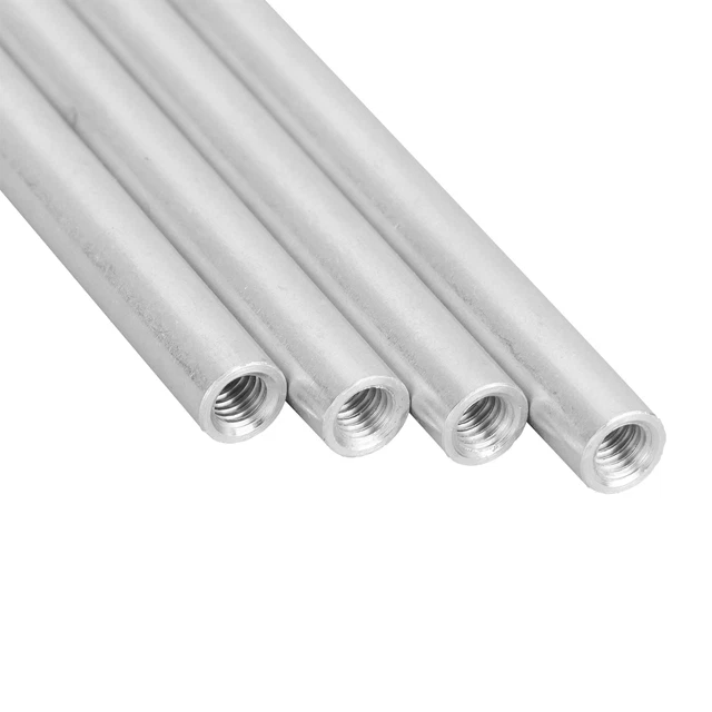 4PCS Aluminum Standoff Screw 60mm M4 X 0.7mm Standoff Screw Nut Threaded Pil HAN