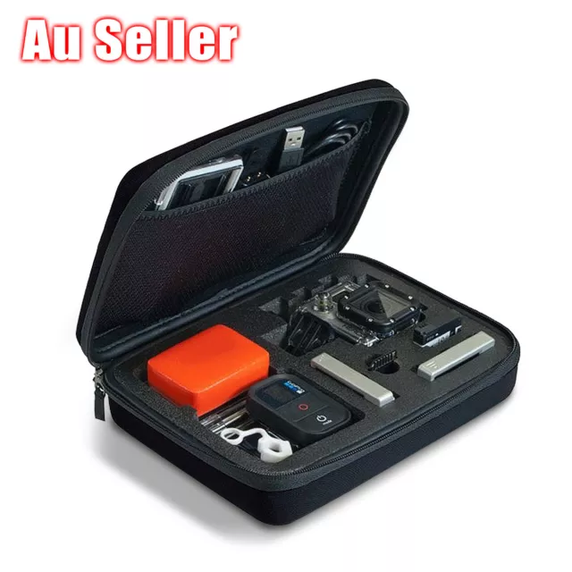 Medium Travel Storage Carry Hard Bag Case For GoPro HERO 11 10 9 8 7 6 5 Camera 2