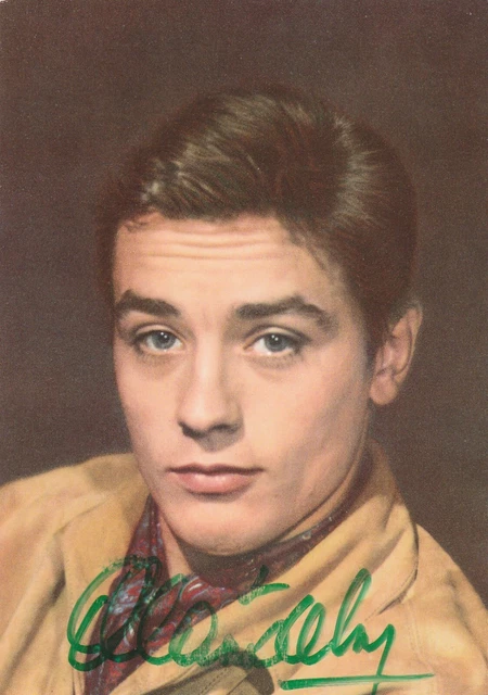 Gérard Fouquet (1959-2009) - Alain Delon, autographe
