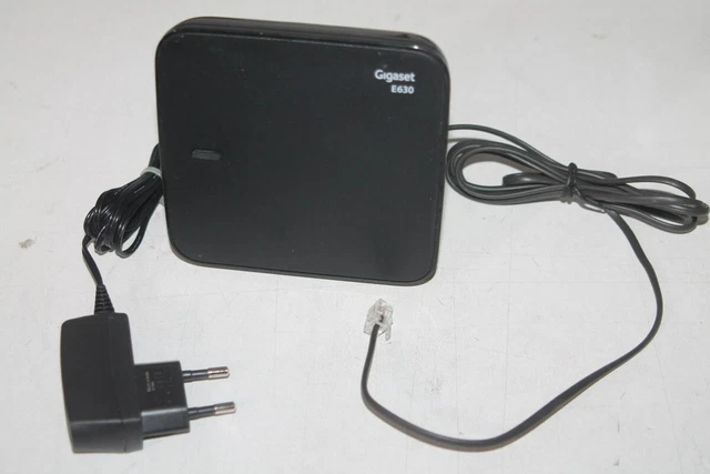 Base Gigaset E630A Go Box 100 – Station Analogique DECT Avec Répondeur, Emballage Ouvert