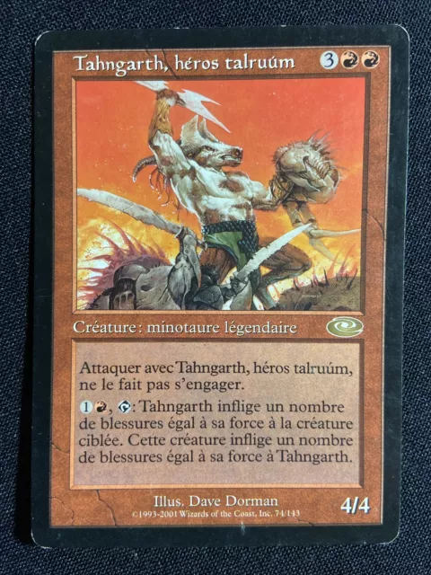 Carte Magic Rare FR Darigaaz L'embraseur Invasion 243/350 Dragon Légendaire  ROX 