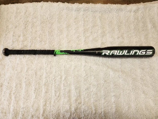 Rawlings Raptor 30/19 Baseball Bat (-11) Neon Green Babe Ruth Little League
