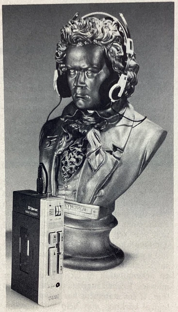 DAK Industries Print Ad Original Vintage 1981 Rare Hollywood CA Walkman Cassette