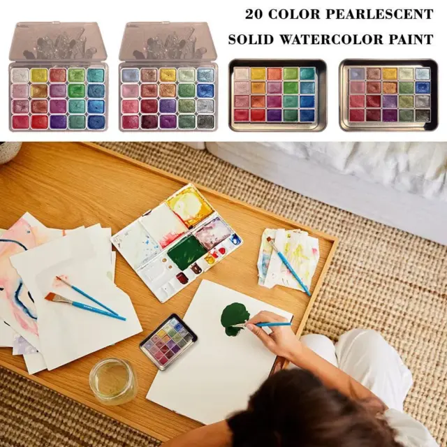 Dunhuang color mineral pearlescent_solid watercolor clay coloring^ pigment J6H6