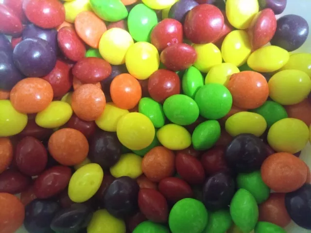 500g  SKITTLES FRUITS RAINBOW SOFT CHEWY BULK LOLLIES CANDY BUFFET PARTY SWEETS