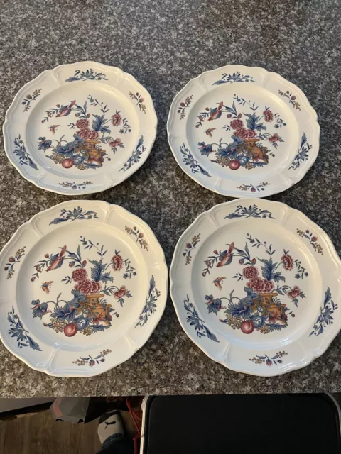 WEDGWOOD WILLIAMSBURG POTPOURRI 4 Dinner PLATES NK510