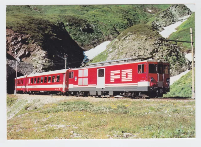 AK Furka Oberalp Bahn (FO) Pendelzug mit Gepäcktriebwagen (23)