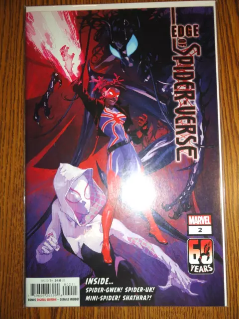 Ecke Von Spider-Verse V 2 #2 Gwen UK Mini NM Madam Web Mann Marvel Über Film