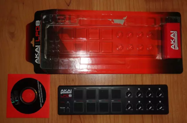 AKAI Professional LPD8 MK1 - Contrôleur USB/MIDI Drum Pads Ultra Compact