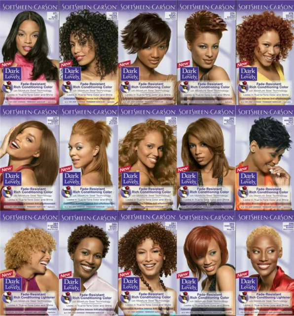 Dark and Lovely Hair Dye Permanent All Colours Available