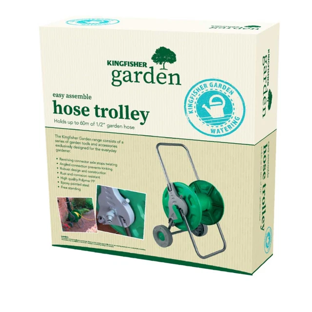 Garten Schlauch Rohr Trolley Rad Tragbar Schlauchhaspel Cart Kingfisher 652