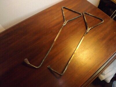 Hand Forged Iron/Steel Boot Puller Uppers Extra Long Approx 16" tall
