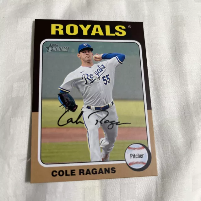 2024 TOPPS HERITAGE MINI Cole Ragans 120 Kansas City Royals EUR 1,90