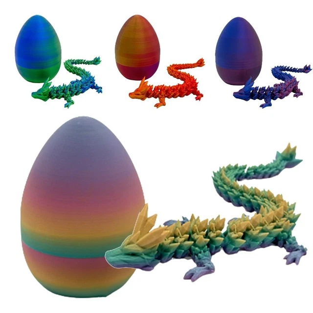 with Dragon Egg 3D Printed Dragon  Kids Boys Girls Adults