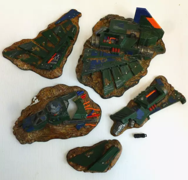 Warhammer 40K Terrain Scenery - Battle for Macragge Shipwreck Partially Painted