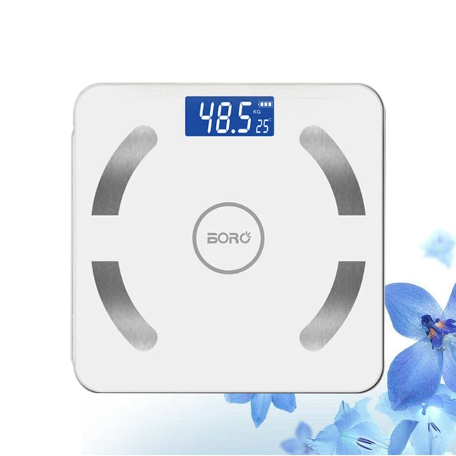 Monitor de composición corporal báscula digital para baño