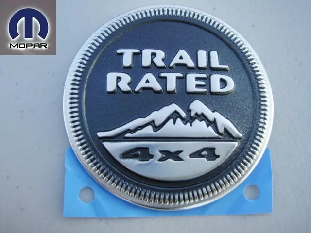 Jeep Trail Rated 4x4 Badge Nameplate/Emblem MOPAR, Emblems -  Canada