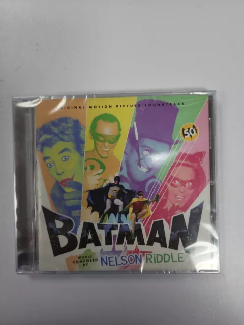 Nelson Riddle BATMAN THE MOVIE(1966) Limited Edition SOUNDTRACK OOP LaLa  Land CD