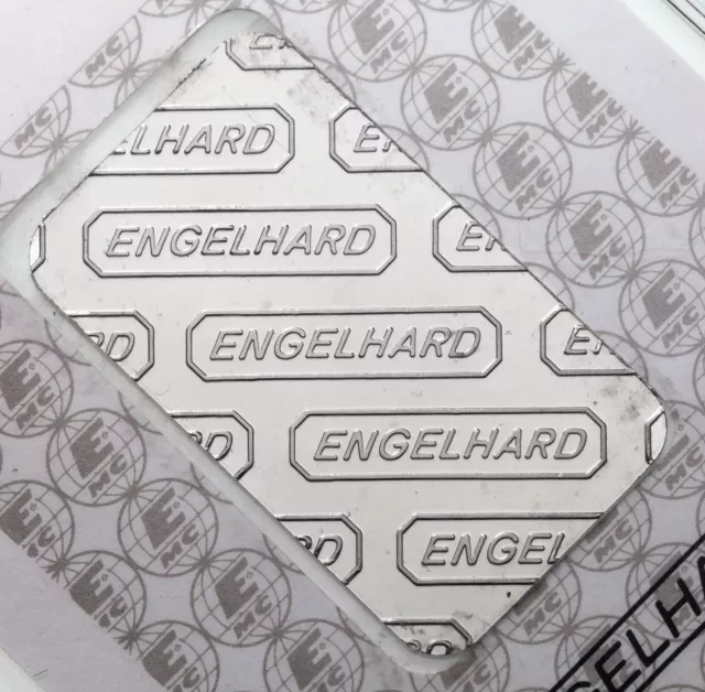 Vintage Engelhard "EMC" 1/2 oz. Platinum Bar SEALED w/ CoA 3