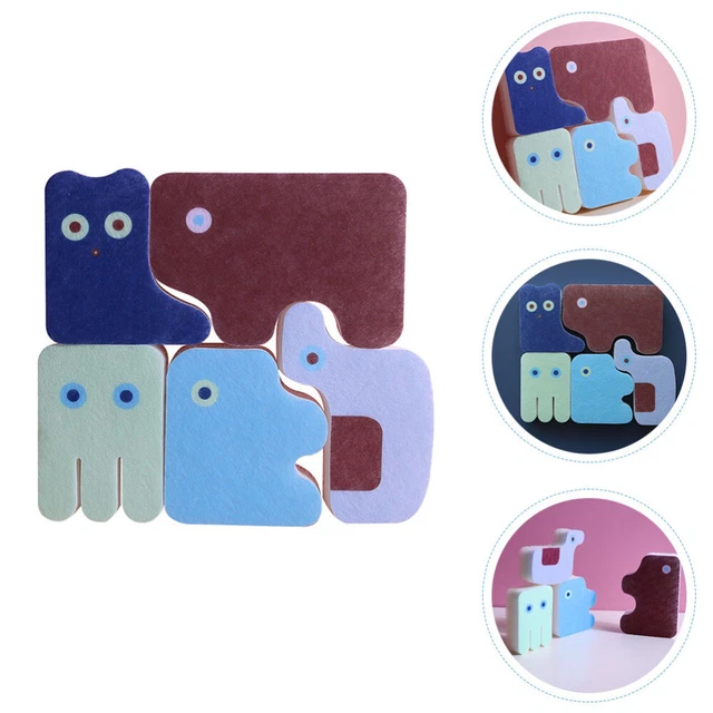 5 Pcs Spugna Abrasiva Panno Per La Pulizia Strofinacci Assorbenti Pagliette