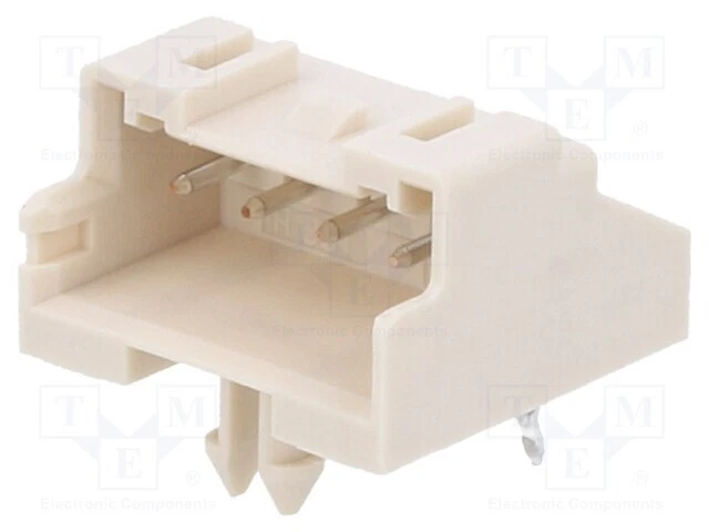 250V 2,5mm Douille Goupille: 4 3A Xa Homme Tht Leitung-Platte