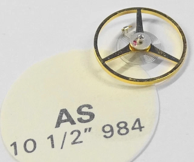 Balancier Complet Pour Montre AS Schild 11 1/2 - Pièce D'horlogerie Neuve, Marque Ebauche SA