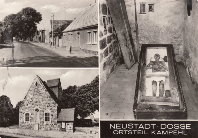Neustadt , Dosse , OT Kampehl (DDR), Ansichtskarte, ungelaufen