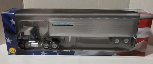 INTERNATIONAL DCOF CAMION Semi Remorque Américain Little Audrey 1/43