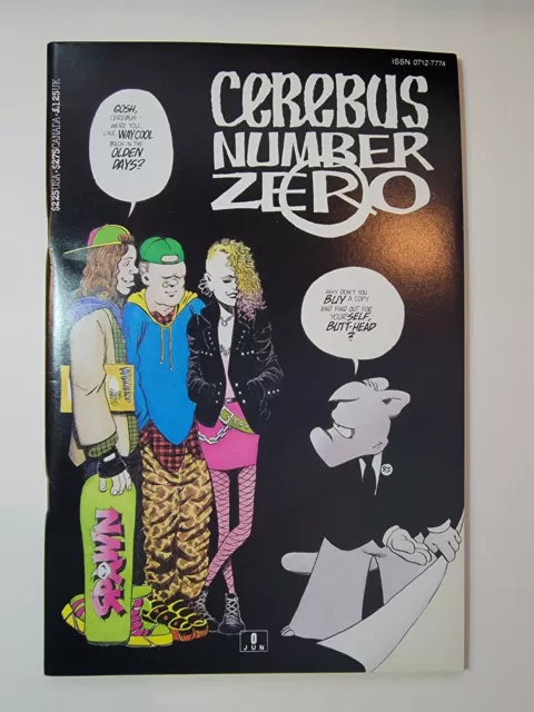 Vintage Cerebus Number Zero (1993) - by Dave Sim