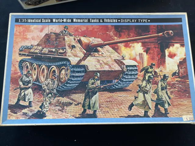 NICHIMO HISTORICAL MODEL 1:35 Jagdpanther - Display Type FREE SHIPPING ...