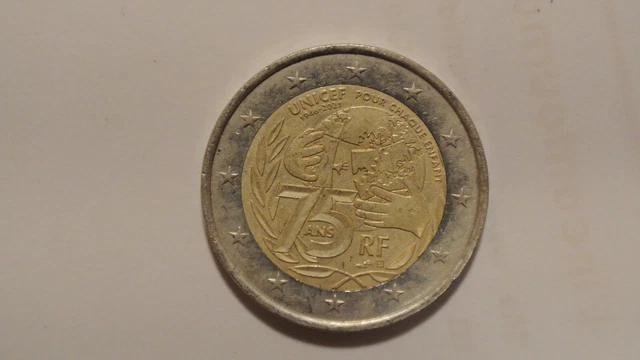 Piece 2 Euro Unicef 75 Ans Prix PIÈCE DE 2 euros 75 ans UNICEF 2021 EUR 15,00 - PicClick FR