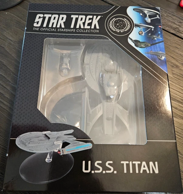EAGLEMOSS HERO COLLECTOR Star Trek Starships USS Titan NCC80102 Model