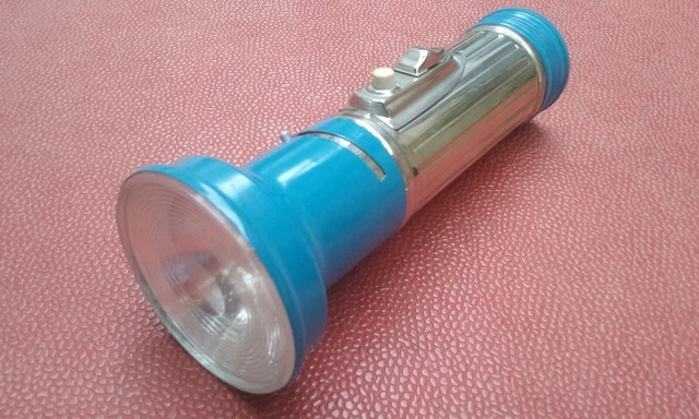 LA PILE LECLANCHÉ LAMPE LANTERNE 70' VINTAGE