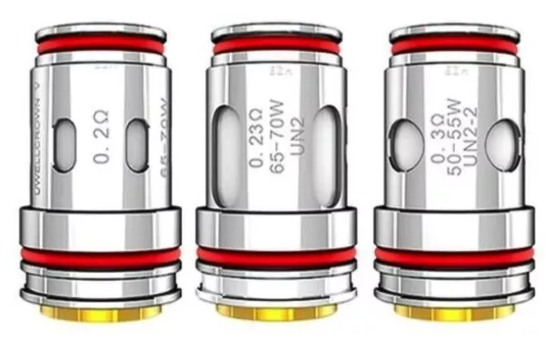 Uwell CROWN 5 Coil Verdampferkopf 4er / 8er Pack