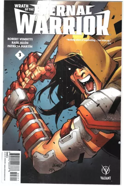 Wraith Of The Eternal Warrior Comic 3 Cover A First Print 2015 Robert Venditti