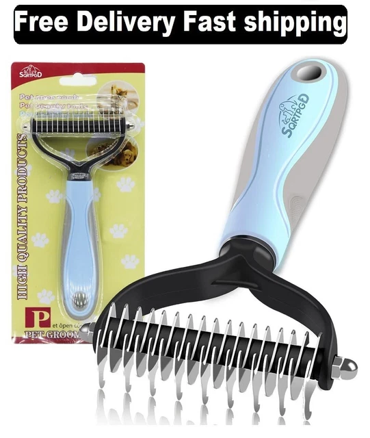 Undercoat Rake Pet Dog Cat Grooming Brush Long Haired Dematting Deshedding Tool