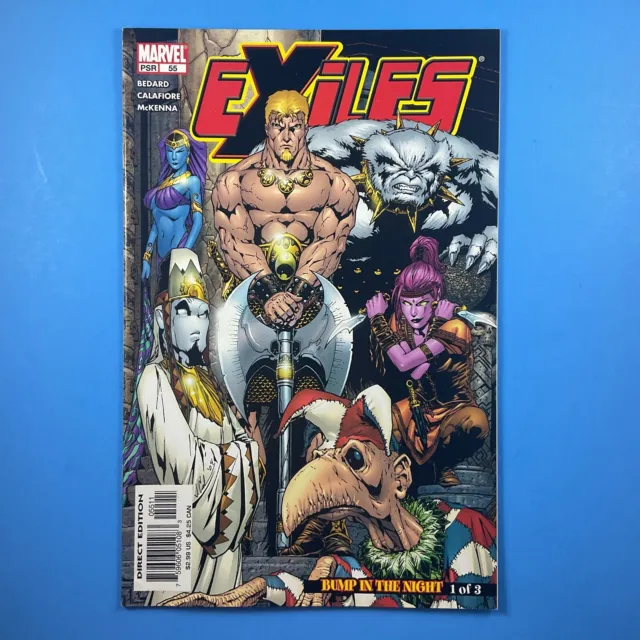 Exiles #55 Bump in the Night P1 Marvel Comics 2005 X-Men Multiverse What if...