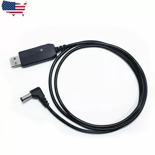 Radio USB Charger Cable Charging Cord For BaoFeng Walkie Talkie UV5R UV82 BFF8H