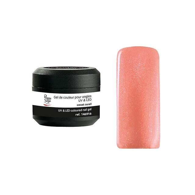 Gel Couleur UV/LED Peggy Sage - Scintillant Violet - 5gr - Réf. 146874