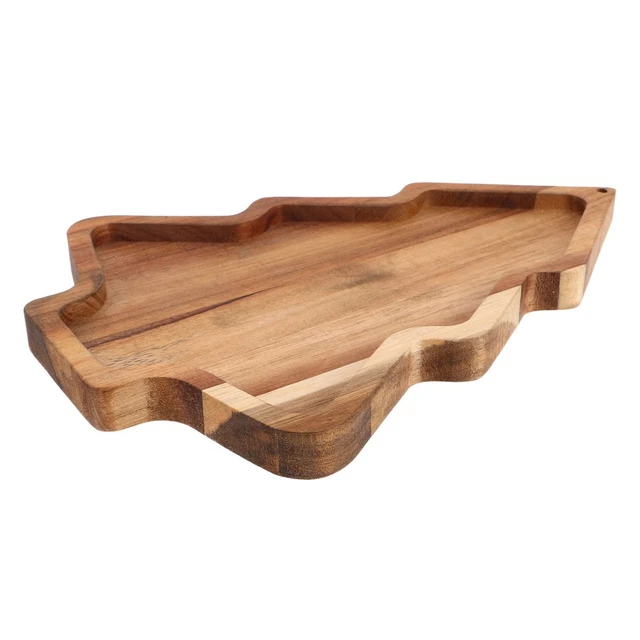 Plateau à Dés En Bois Octogonal Avec 5 Dés - Plateau Roulant Doublé Feutre, Portable 10.5x10.5 Cm