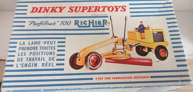 DINKY TOYS FRANCE Profileur RICHIER Réf : 886 Avec Boîte Et Notice