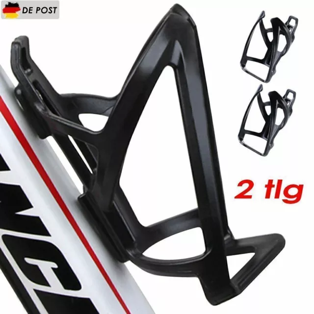 2x Fahrrad Flaschenhalter Trinkflaschen Halter Getränkehalter Halterung MTB Bike