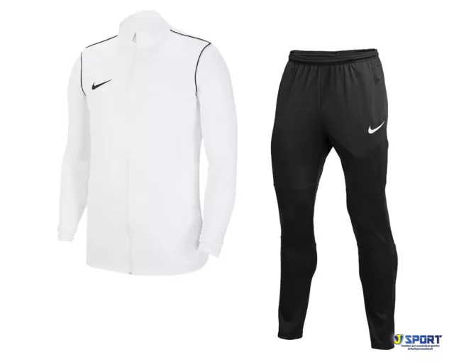 Tuta Nike Uomo Completo Intera Con ZIP Pantalone GIACCA Sportiva Da Ginnastica 2