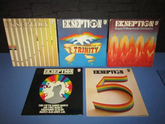 Ekseption: Schallplatten-Sammlung, Vinyl Collection - 5 LP's