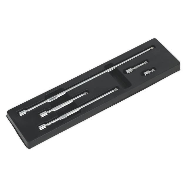 Sealey AK767 Wobble Extension Barre Ensemble 5pc 1cmSq Lecteur