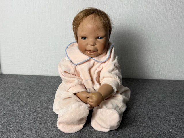 Poupée D'Artiste Inge Tenbusch En Porcelaine - 50 Cm - Excellent État