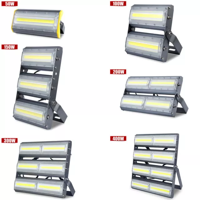 Super-Power Outdoor COB LED Flood Light Fixture Project Wall Lamp Warehouse Road