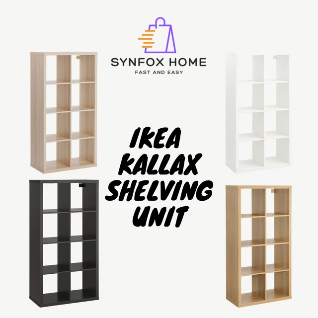 IKEA KALLAX SHELVING unit Storage Organiser Storage Solution 77x147 cm