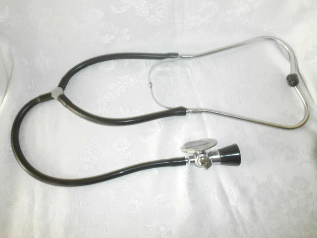 Antique Vintage Stethoscope Bakelite, Wwii, Binaural...